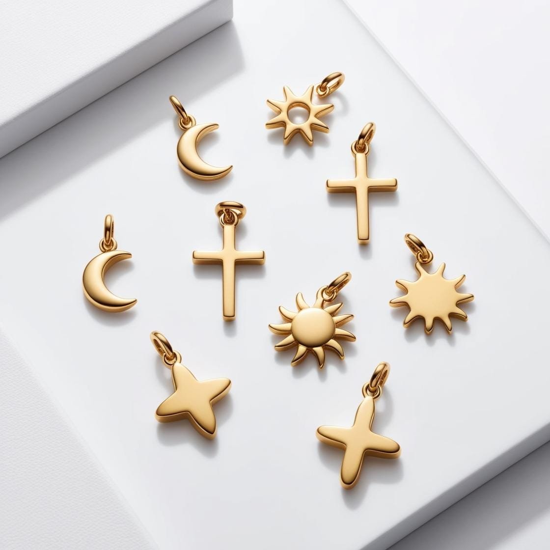 Charms charms acier inoxydable argent